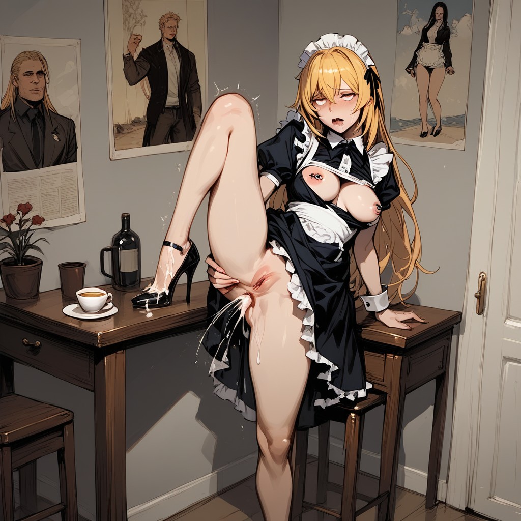 Tippy Toe, Split Sex, Wet Pussy Hentai AI Porn