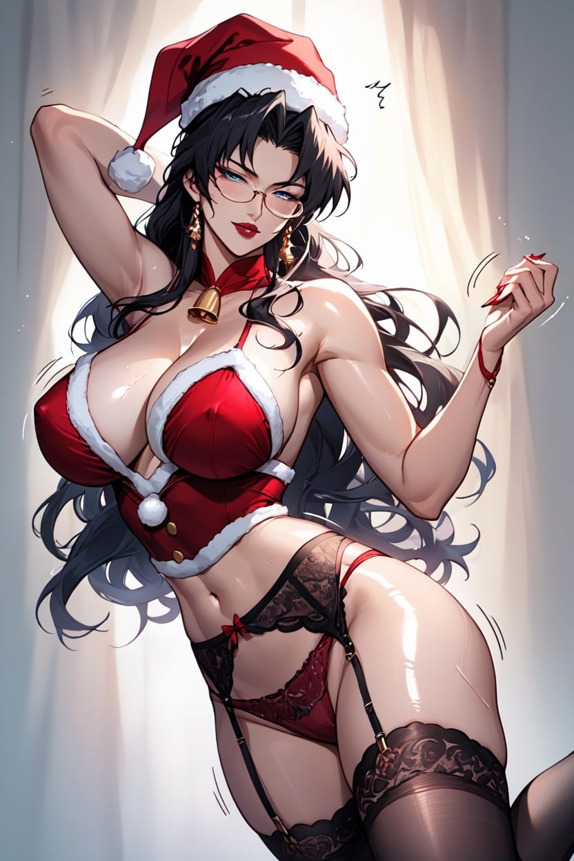 Pale White Skin, Looks Neat, Blue Eye Hentai AI Porn