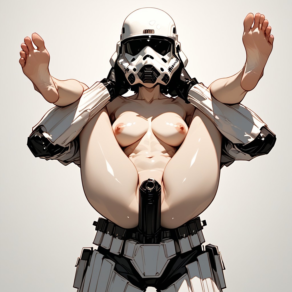 Subsurface Scattering On Skin, Realistic, Full Body AI Porn
