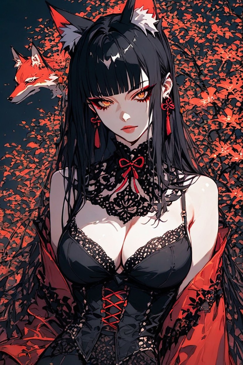 Full Lips, Rounded Ass, Full Moon Hentai AI Porn