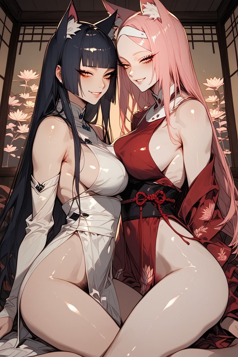 Foxian Woman, In Heat, Foxian Features Emphasizes Hentai AI Porn