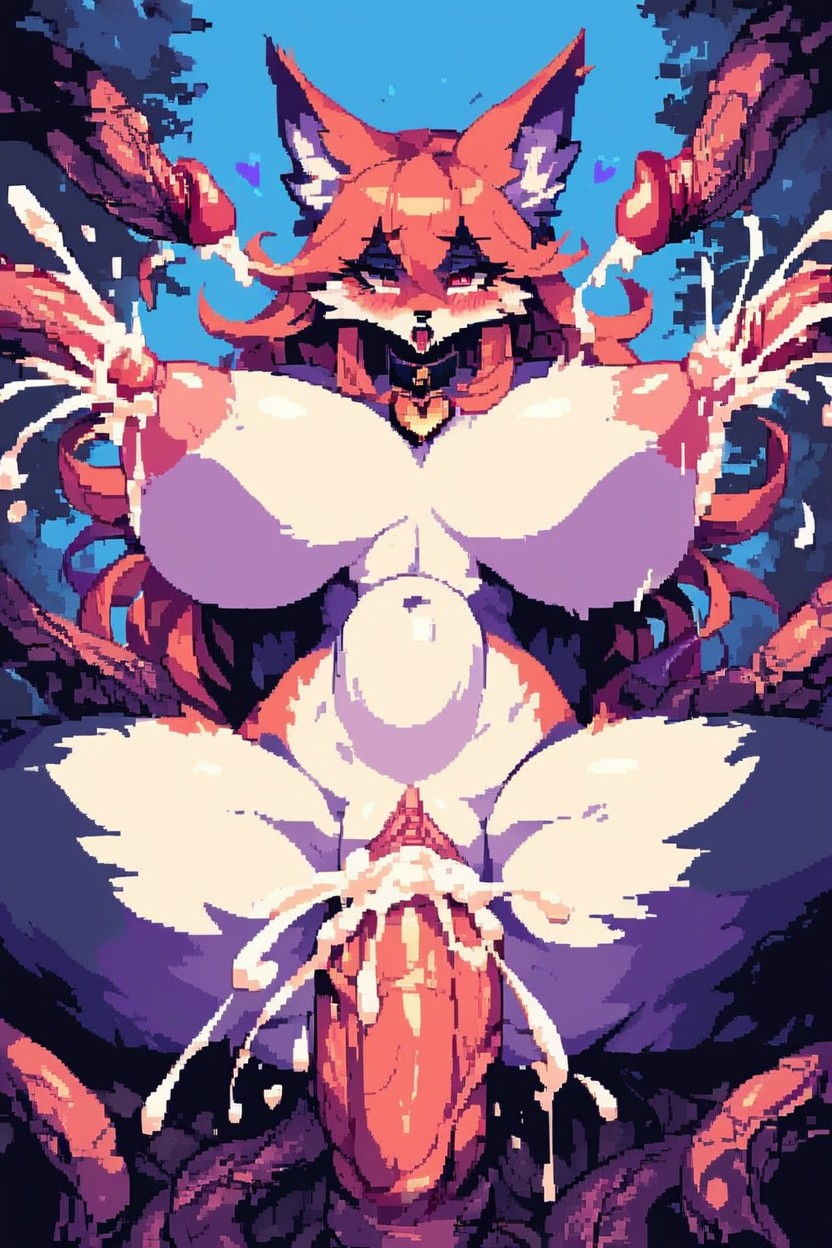Harem, Excessive Cum, Hypnosis Furry AI Porn