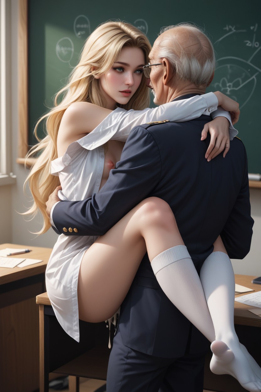 20+, Long Hair, German AI Porn