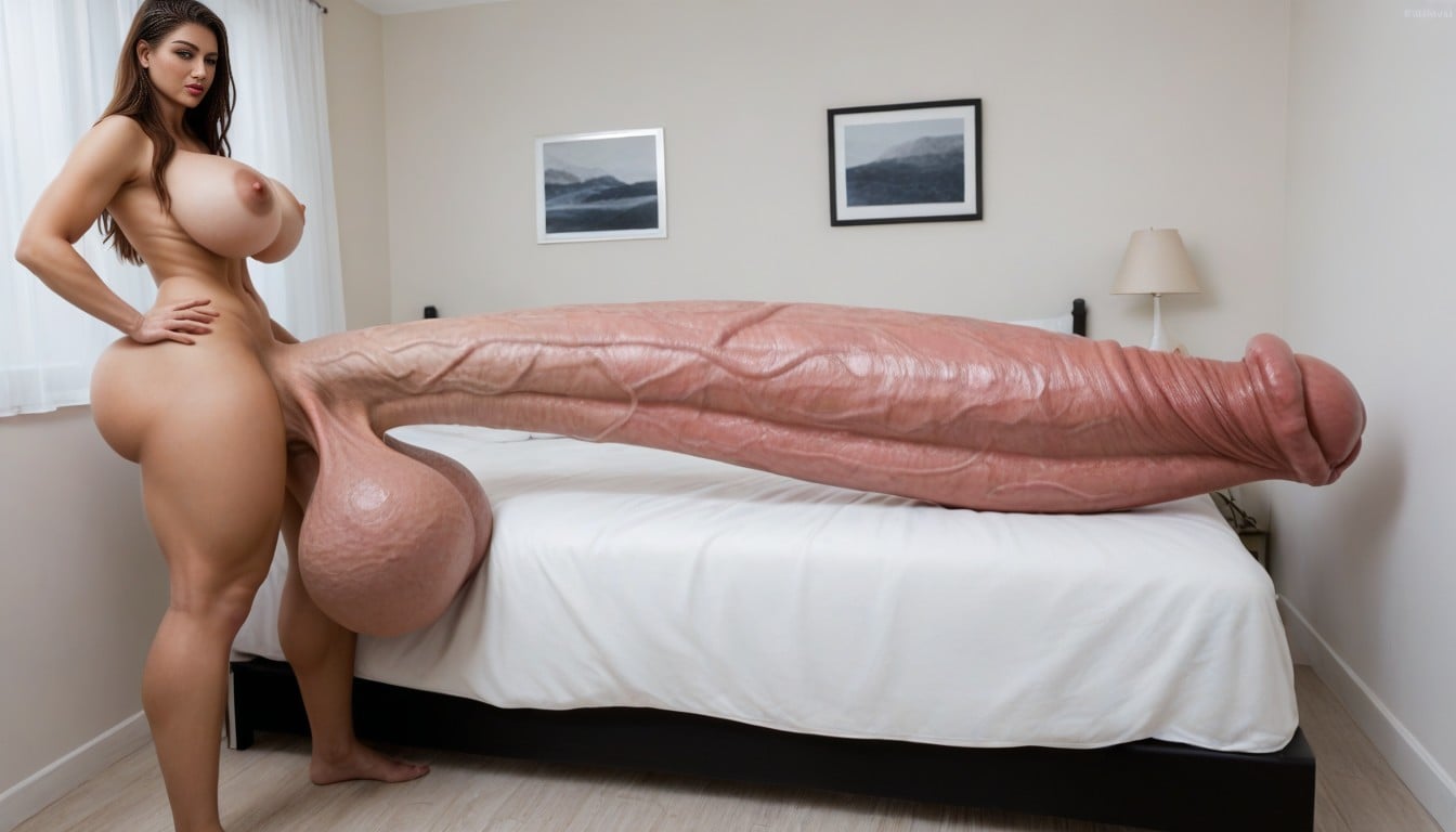 Hyper Gigantic Dick Growth, Penis Fills Up Entire Bedroom, Pony Cock AI Porn
