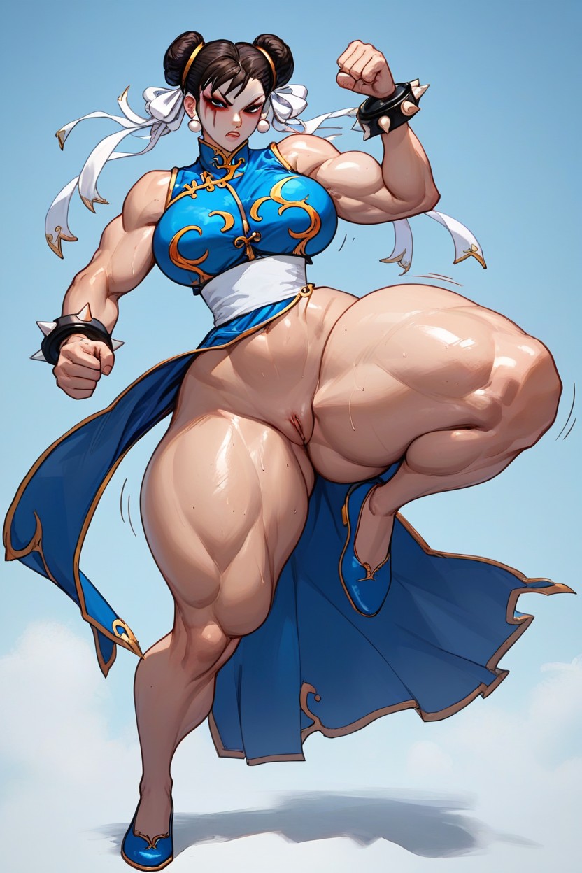 Milky White, Pechos Grandes, Enojada Hentai IA