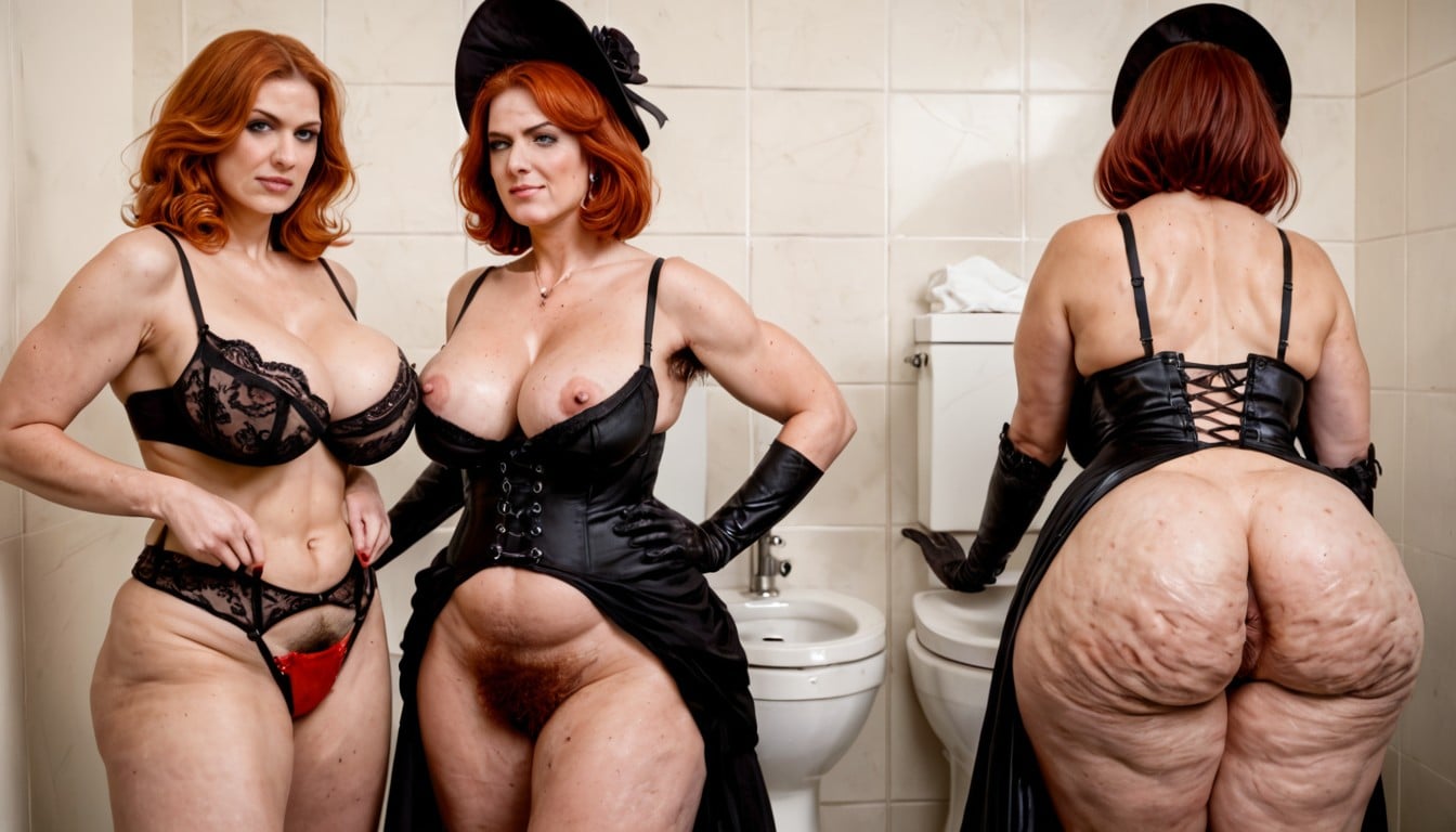 Culo De Burbuja, Dégoûté, Escote Porno MILF IA