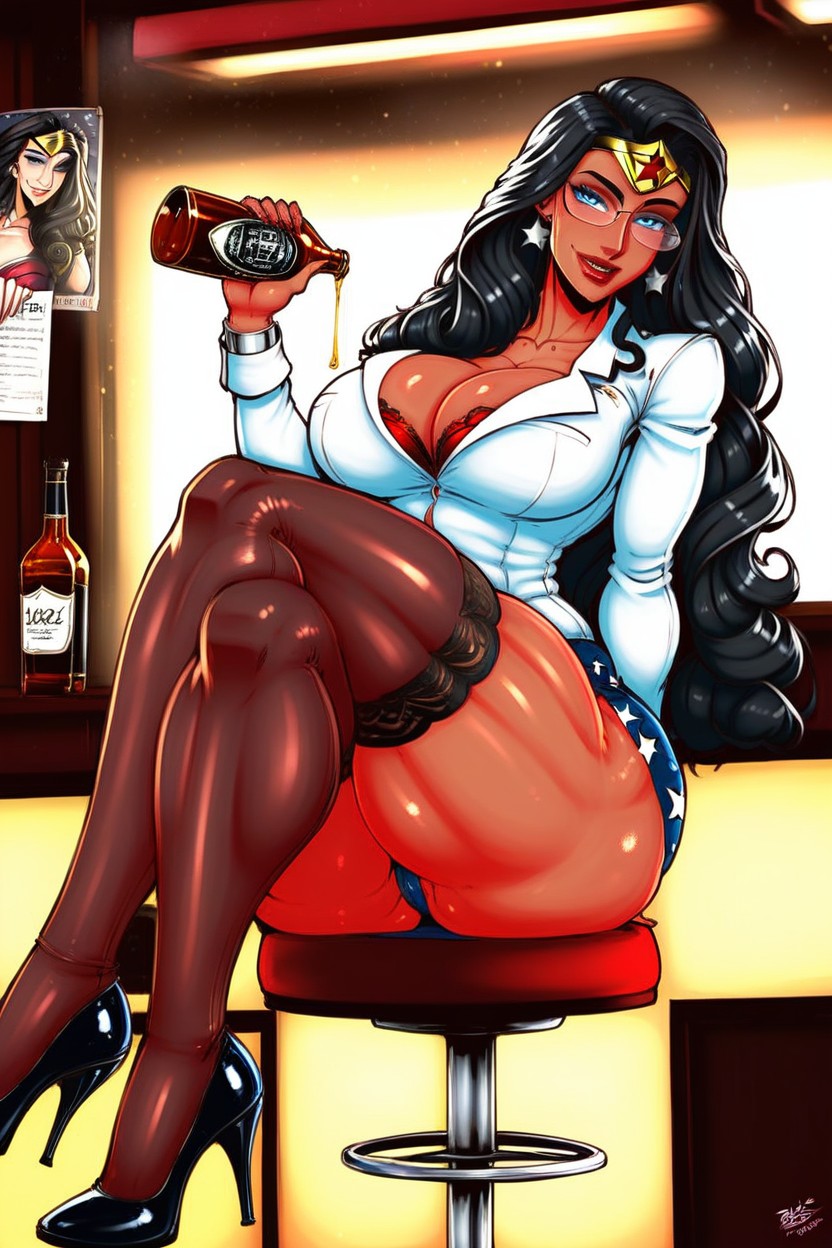 Octane Render, Highly Detailed Face, Beautiful And Voluptuous Woman AI Porn