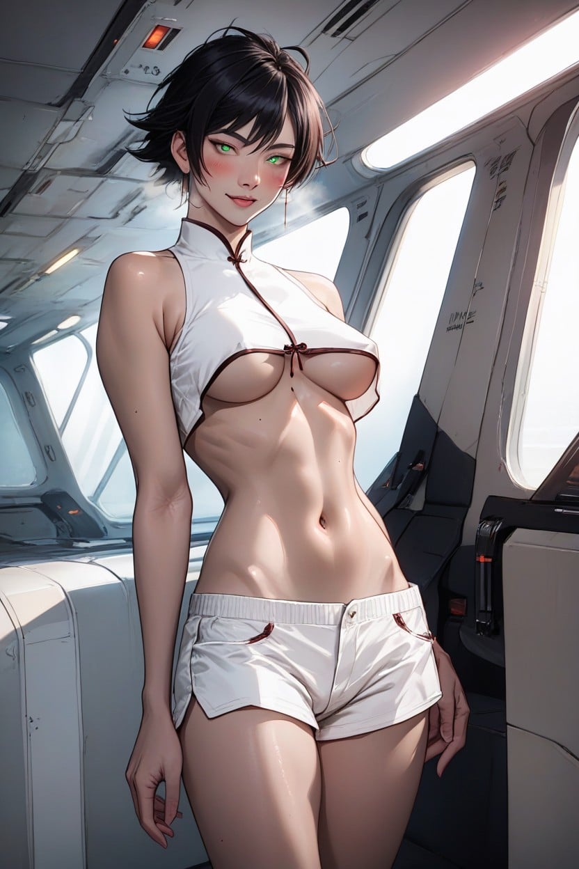 Coloured, Cotton Shorts, 18+ Hentai AI Porn