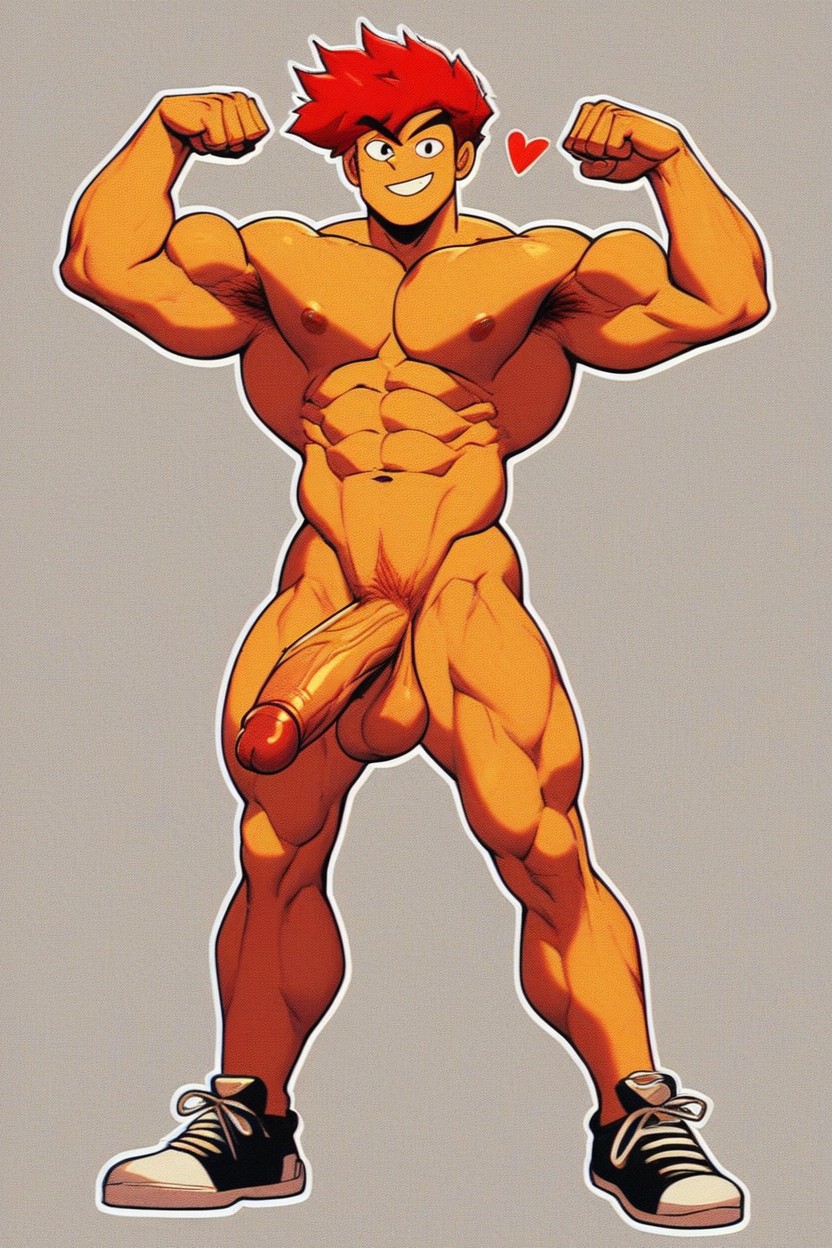 Sweet Round Face, Biceps, Brawl Stars Porno gay IA