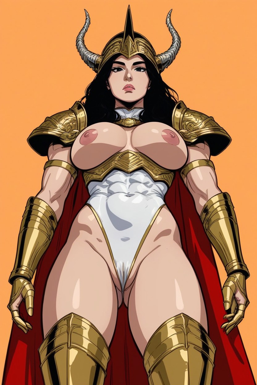 Aburrido, 18+, Gold Shoulder Pads Hentai IA