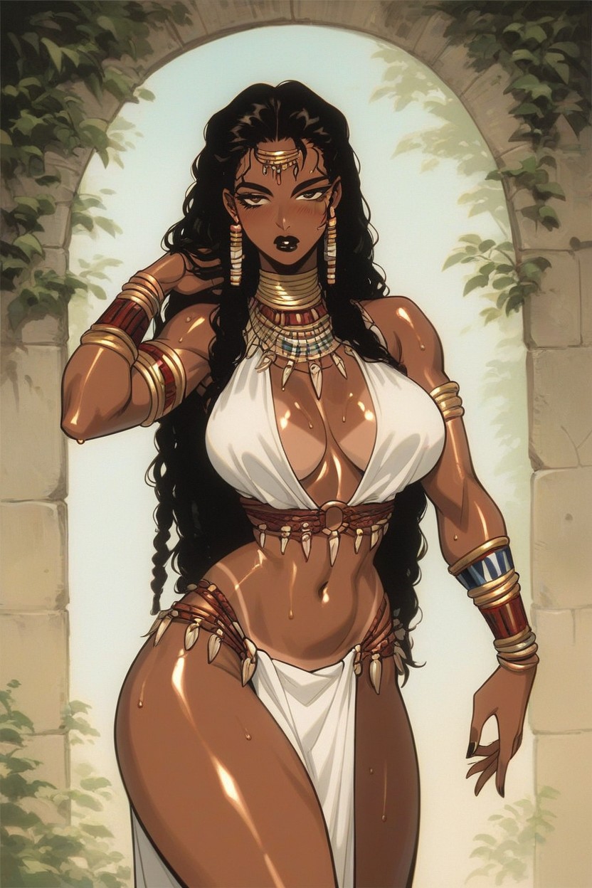 Gold Bracelets, 18+, Pale Skin Hentai AI Porn