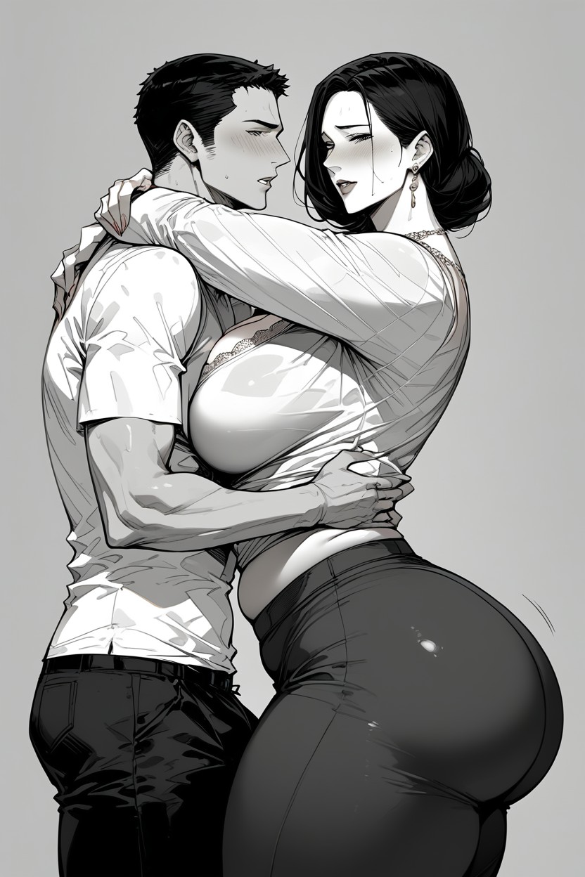 Thick Thighs, 18+, Ass Exposed Hentai AI Porn