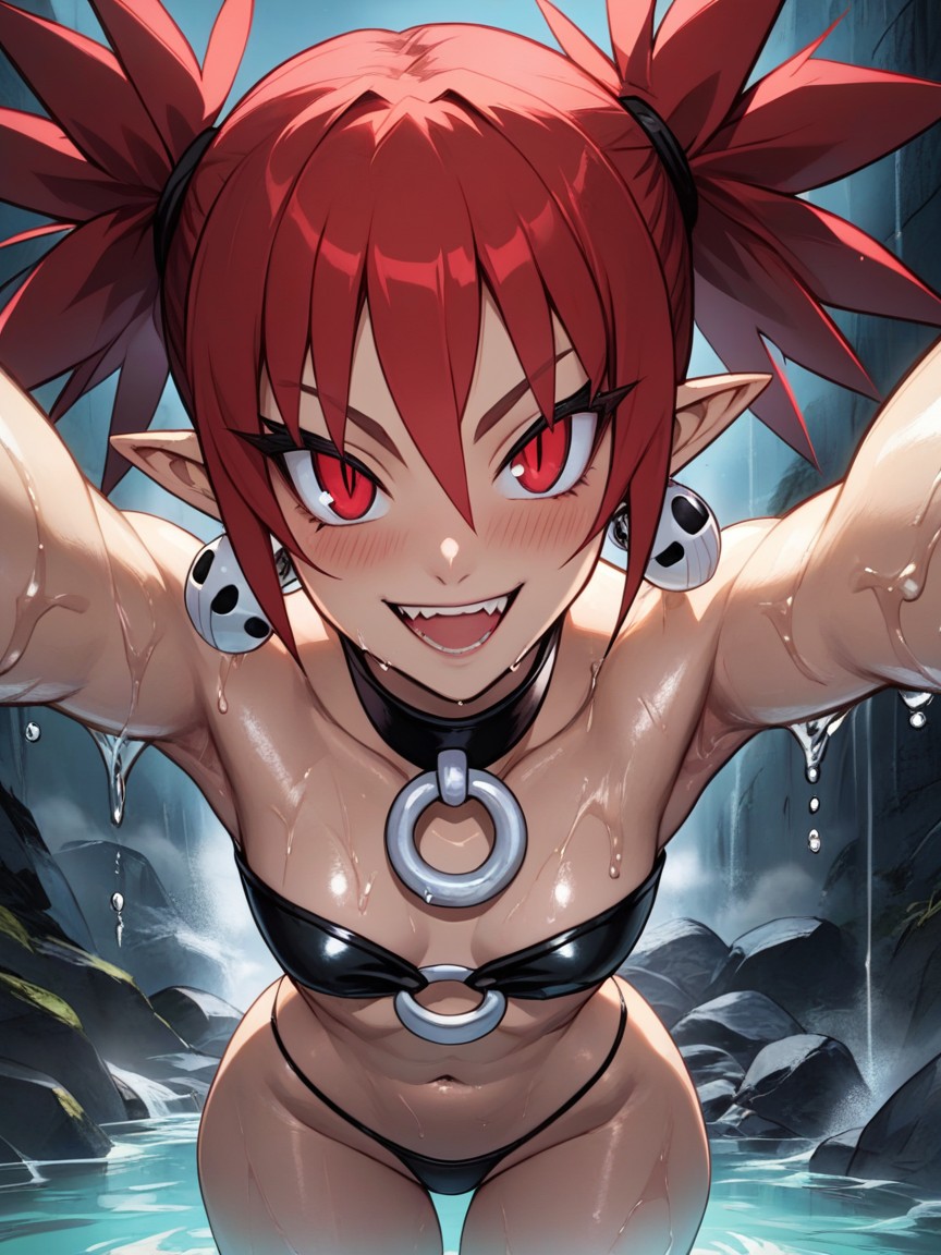 Large Eyes, Thong, Detailed Face Hentai AI Porn
