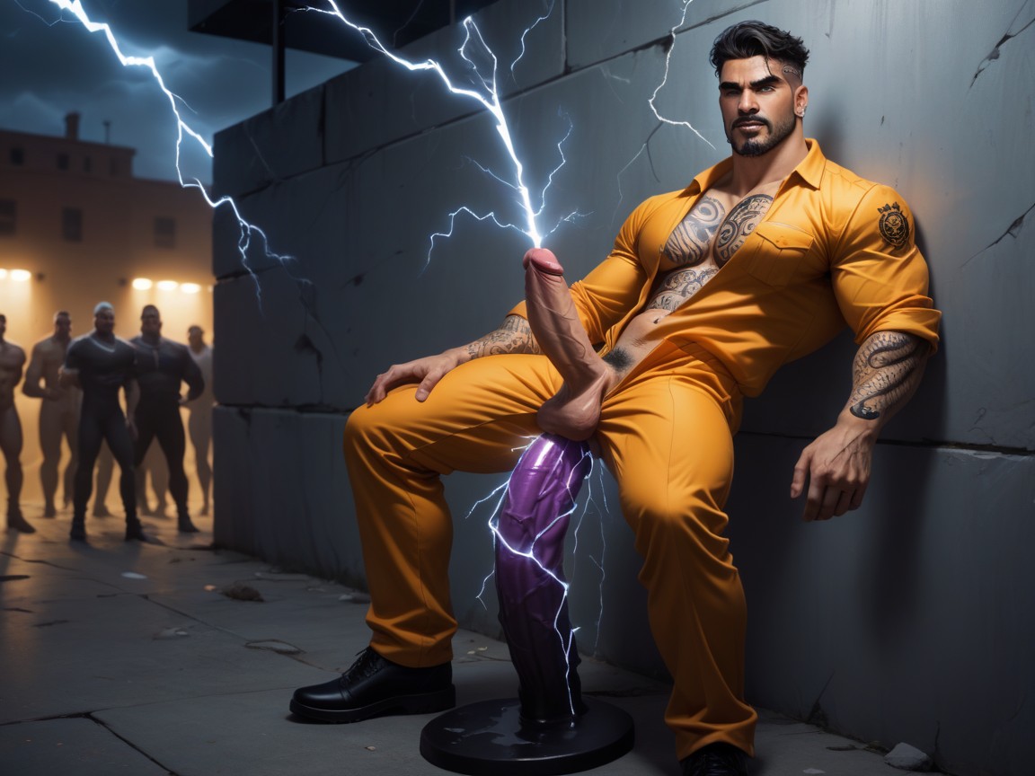 Lightning Realms, Electricity In Balls, Dark Porno gay IA