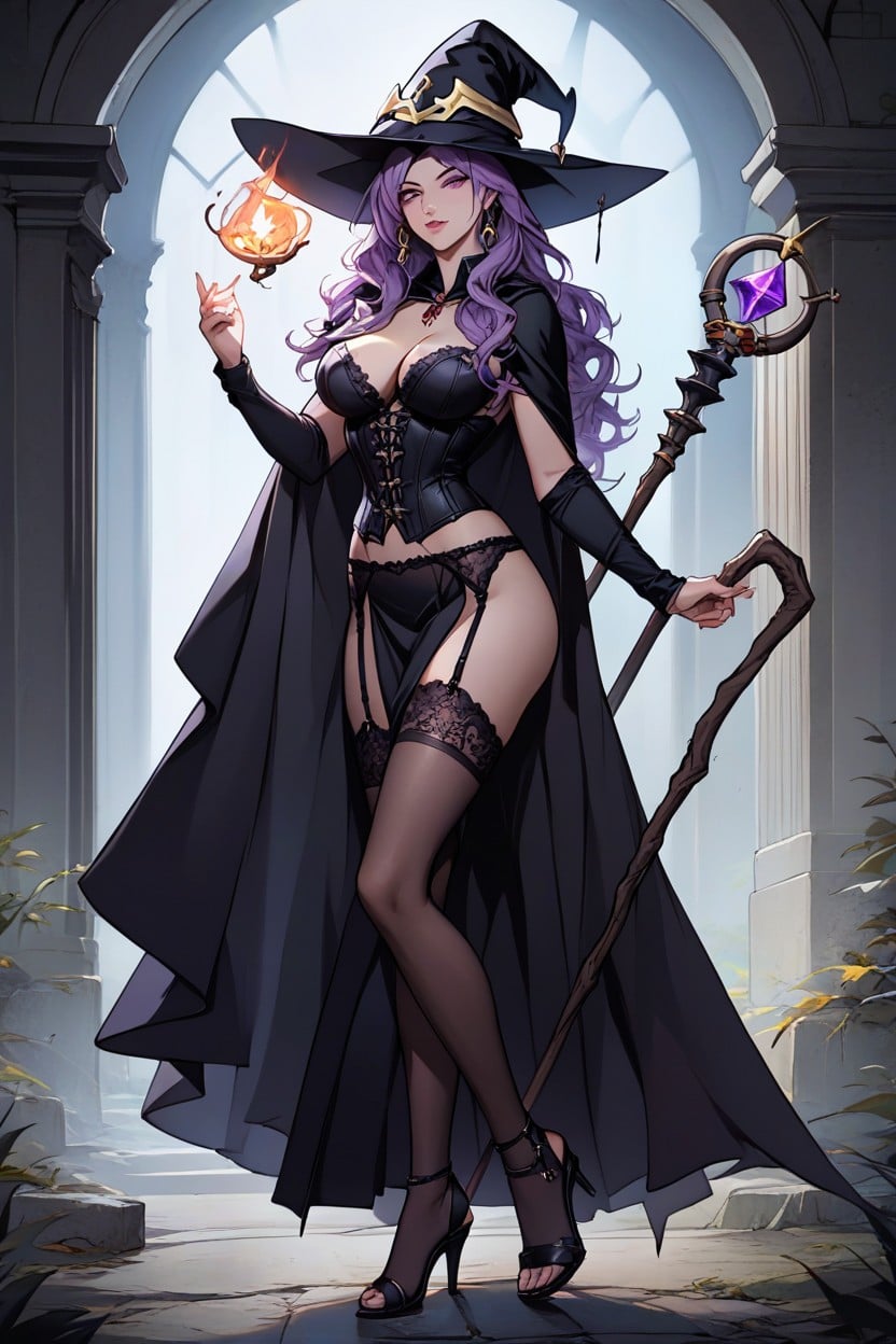 Magic, Full Lips, Staff Hentai AI Porn