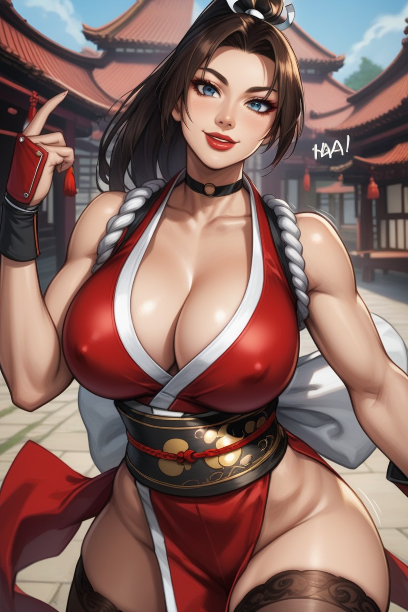 Close Up, Big Lips, Sound Effects Hentai AI Porn