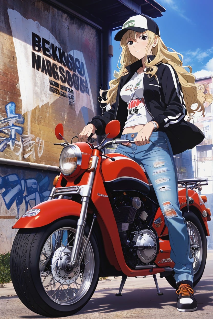 High Resolution, Kawasaki, Solo Hentai AI Porn