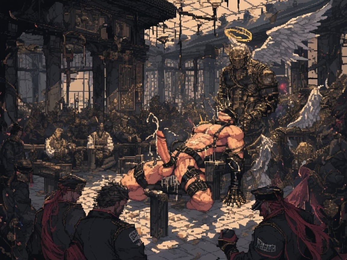 Angel In A Vat, Blindfolded, Gay AI同性戀黃片