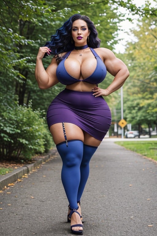 Colossal Ghetto Booty, Seductive Smiling, Hd AI Porn