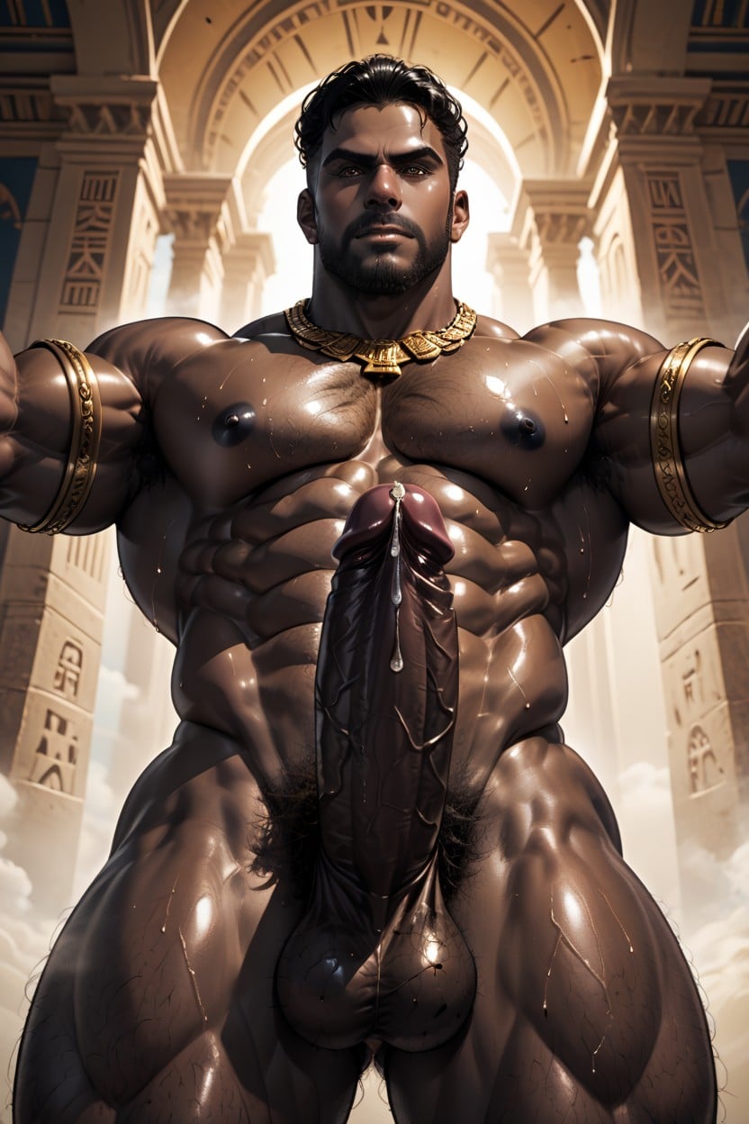 Hariy Armpits, Hairy Balls, Wet AI Gay Porn