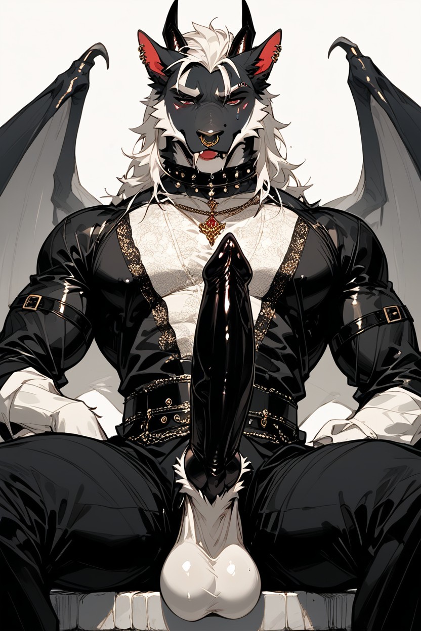 Muscular, Gay, Medieval Furry AI Porn
