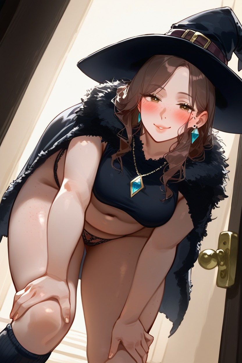 Beauty Marks, Smirk, Thighigh Socks Hentai IA