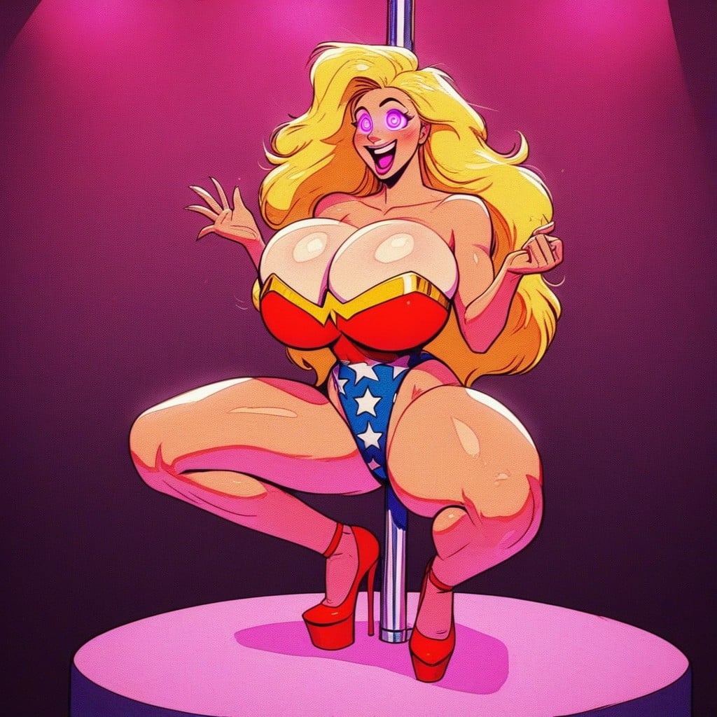 Arched Eyebrows, Fuck Me Heels, Orgasm Hentai IA