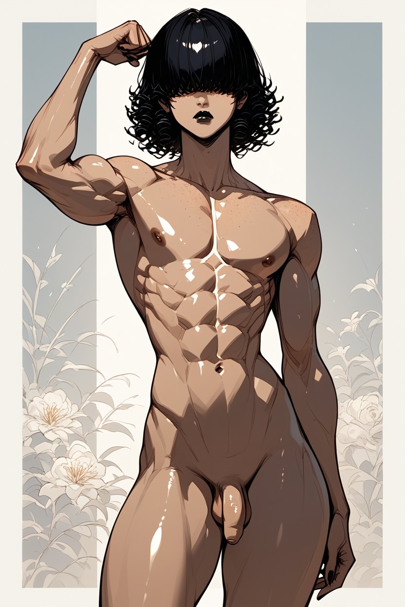 20+, Muscular, Topless Shemale AI Porn