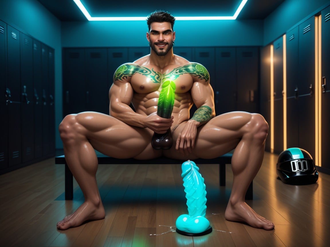 Big Penis, Boyish Charm, Bisexual Top Dude AI Gay Porn