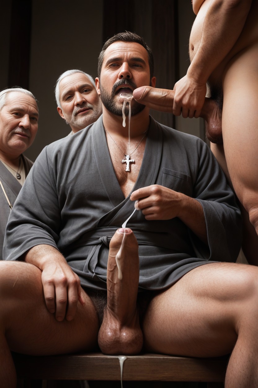 Extra Long Foreskin, 18+, Sweaty AI Gay Porn