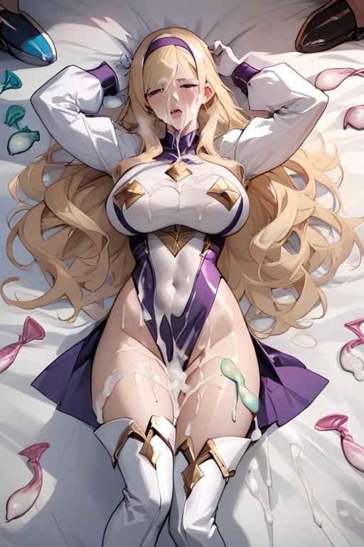 Moaning Effects Sex, White Boots, Cum Covered Clothes Hentai AI Porn