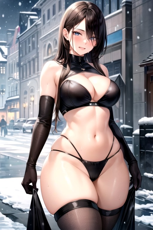 Ultra High Details, Wet Skin, Lean Body AI Porn
