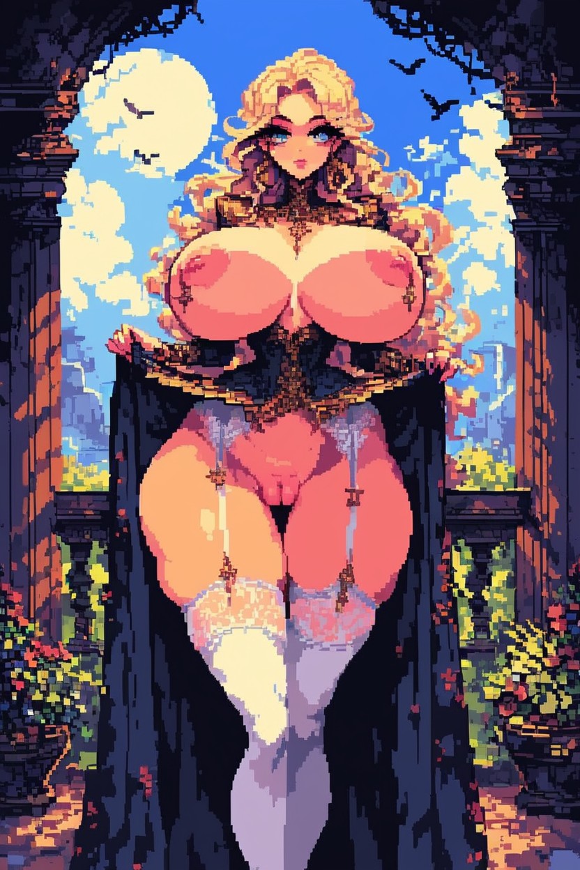 Waist, Gorgeous, Eyes Wide Open AI Porn