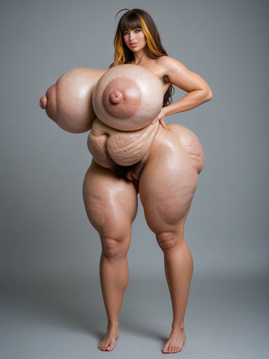 Natural Breast, Bimbo Booty, Round Pussy AI Porn