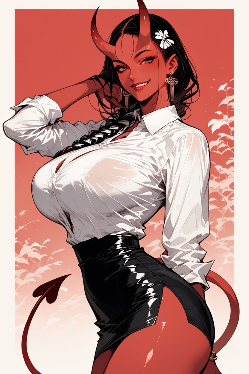 Red Skin, Red Skin, Super Model AI Porn