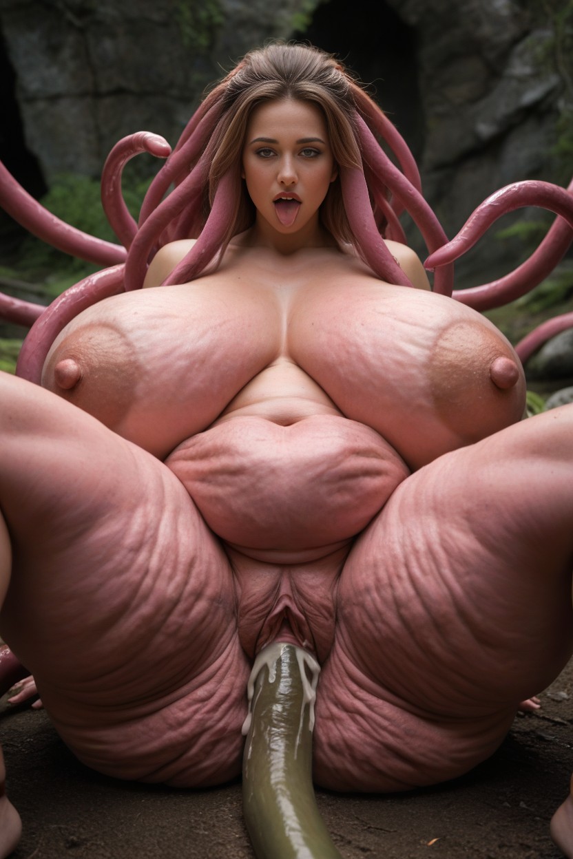 Excessive Pussy, Tentacle Cellulite, Ahegao AI Porn