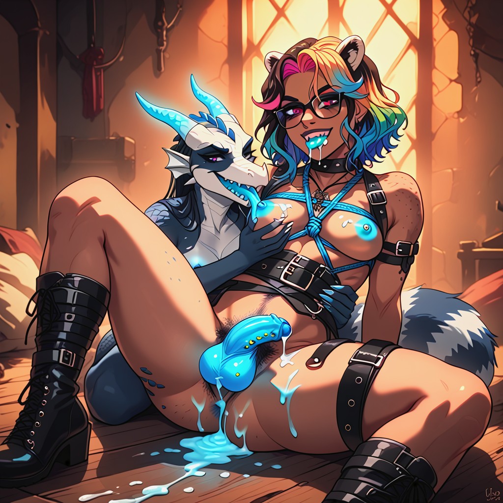 Small Breasts, Futanari, Hairy Ass Hentai AI Porn