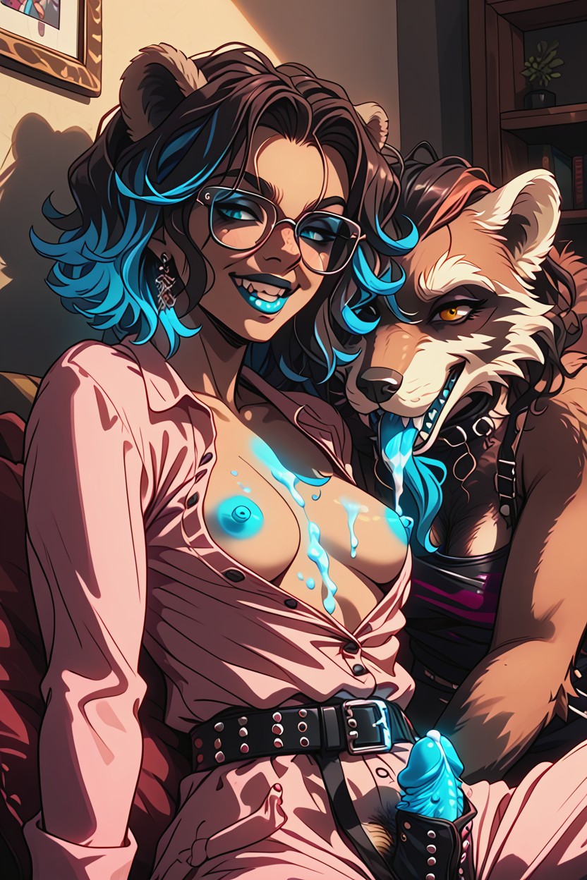 Hairy Ass, Happy, Love Hentai AI Porn