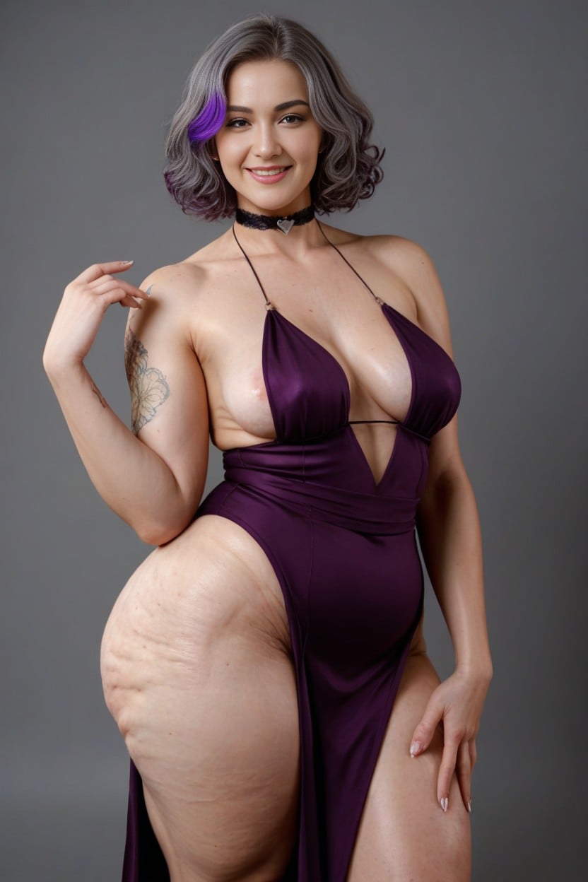 Model, Stretch Marks, Looking At Viewer AI Porn