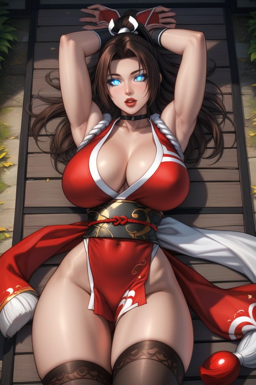 18+, Lying On The Ground, Eyes Half Closed Hentai AI Porn