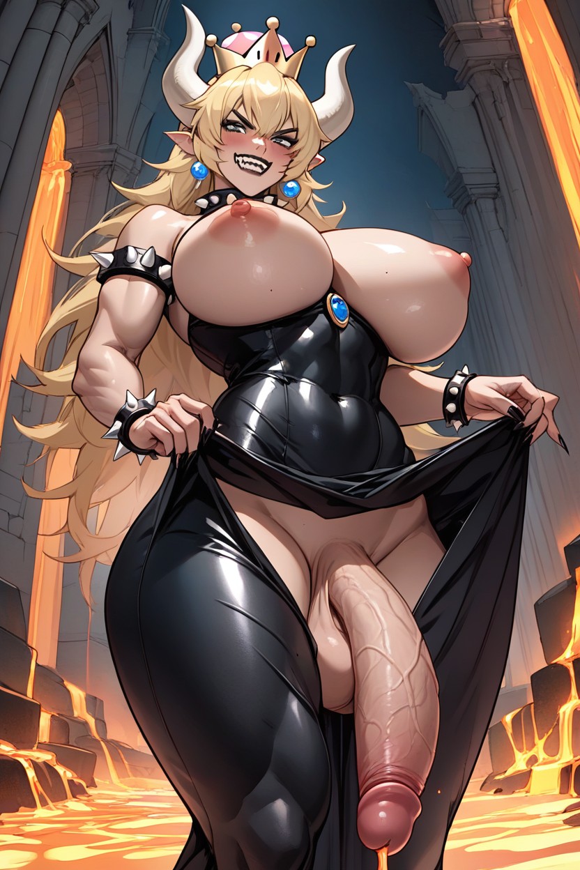 Black Castle, Thick Flaccid Penis, Beautiful Face Hentai IA