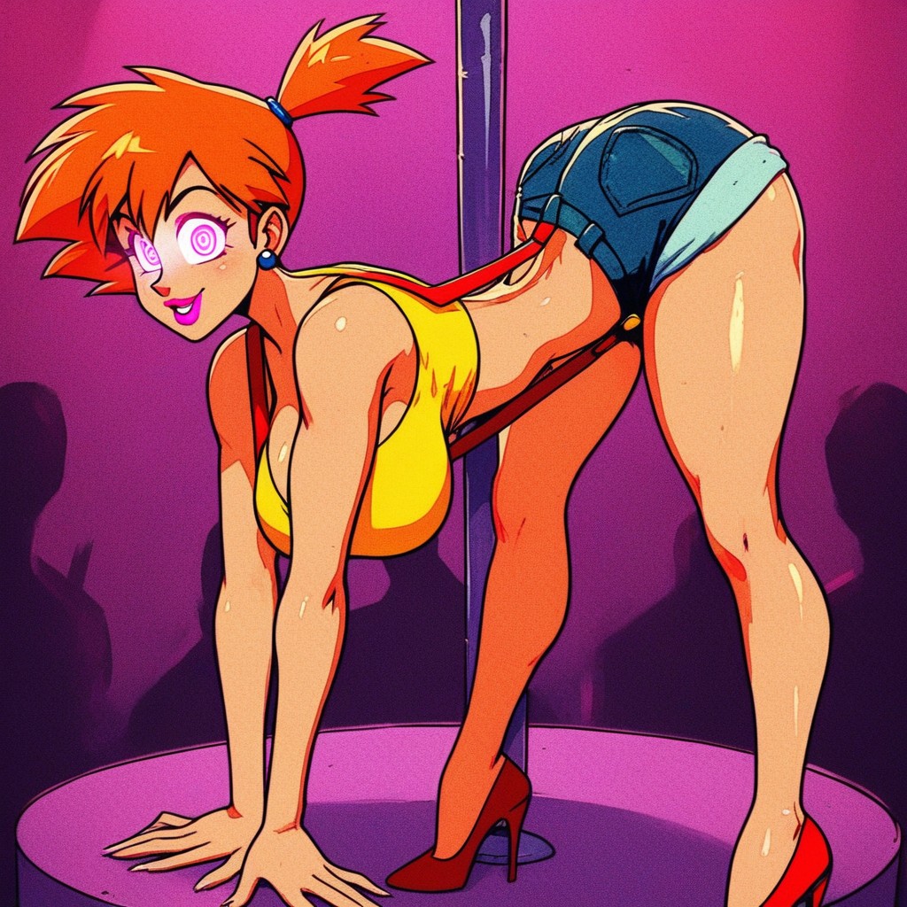 Cleavage, Orgasm, Strip Club Background Hentai AI Porn