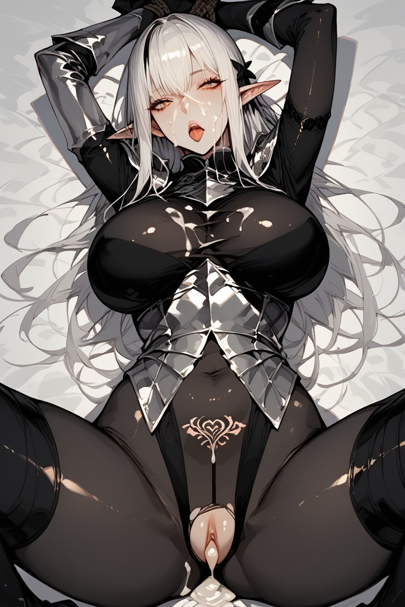 Bodystockings, Cameltoe, Long Hair Hentai AI Porn