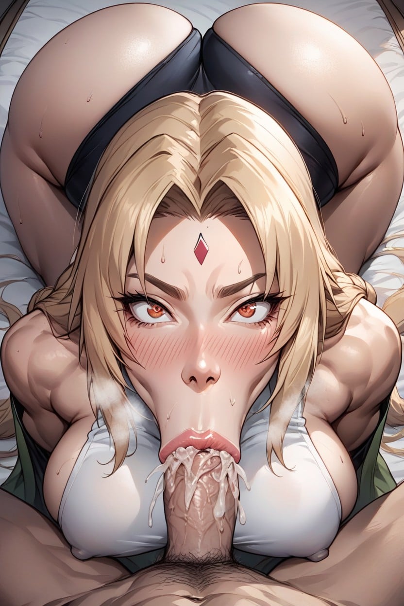 Huge Ass, Penis Deep In Throat, Large Lips AI Porn