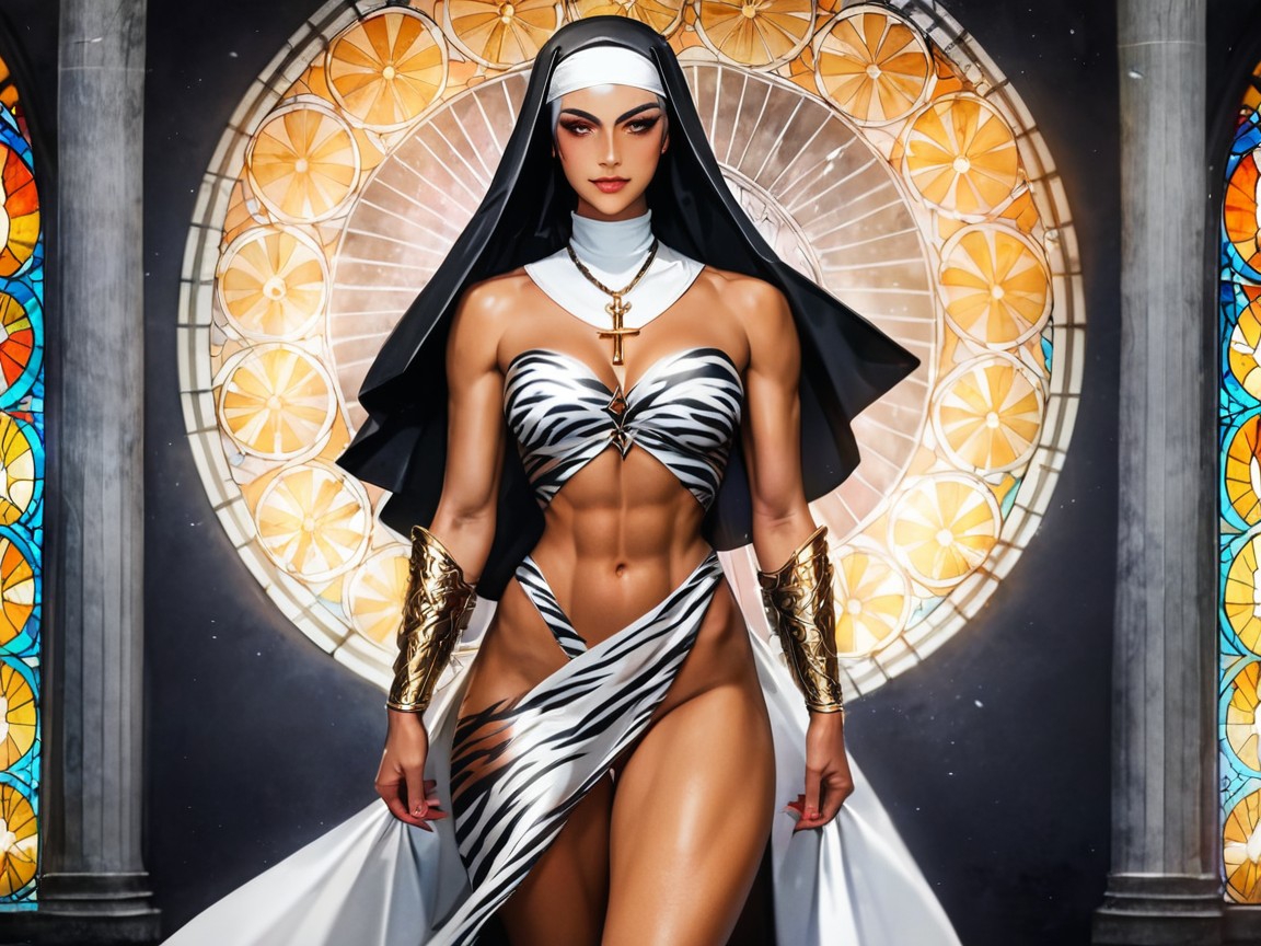 Fantasy Setting, Golden Brown Tan Skin, Nsfw Latina AI Porn