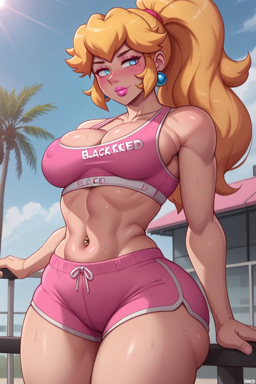 Princess Peach, Image, Puffy Lips Hentai AI Porn