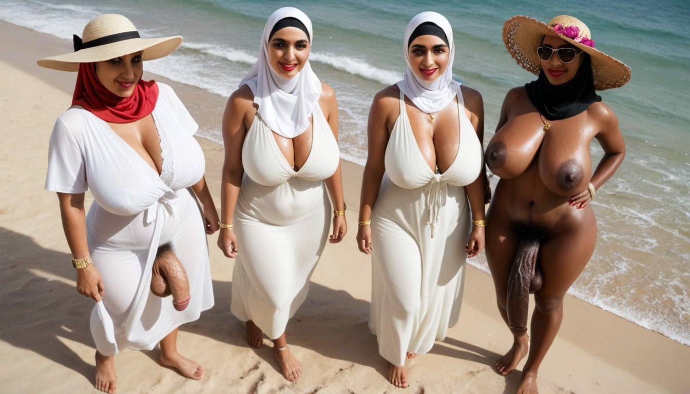 Veiny Cock, Arab, African Shemale AI Porn