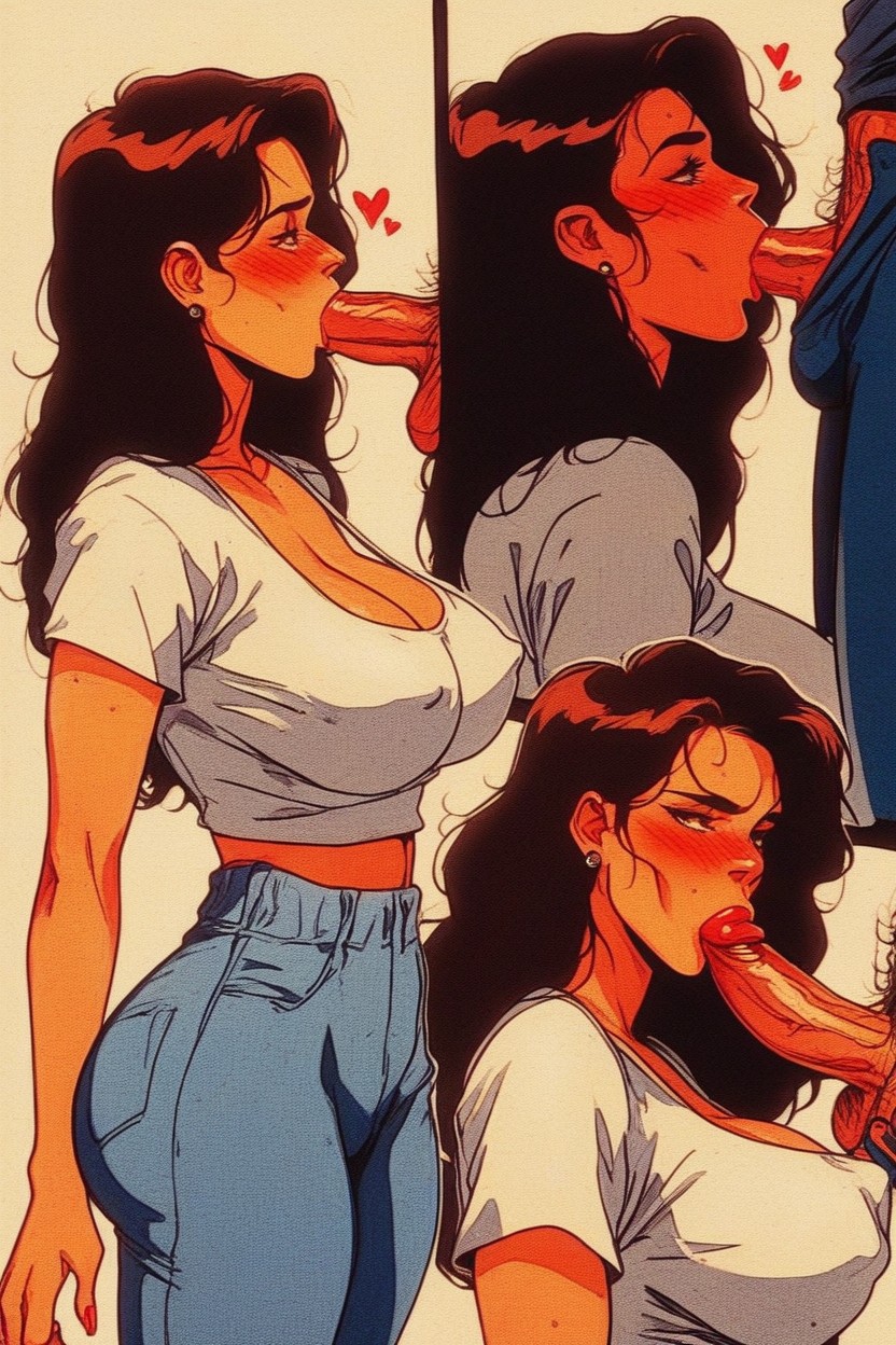 Anatomically Correct Woman, View Of Two People, 20+ AI Porn