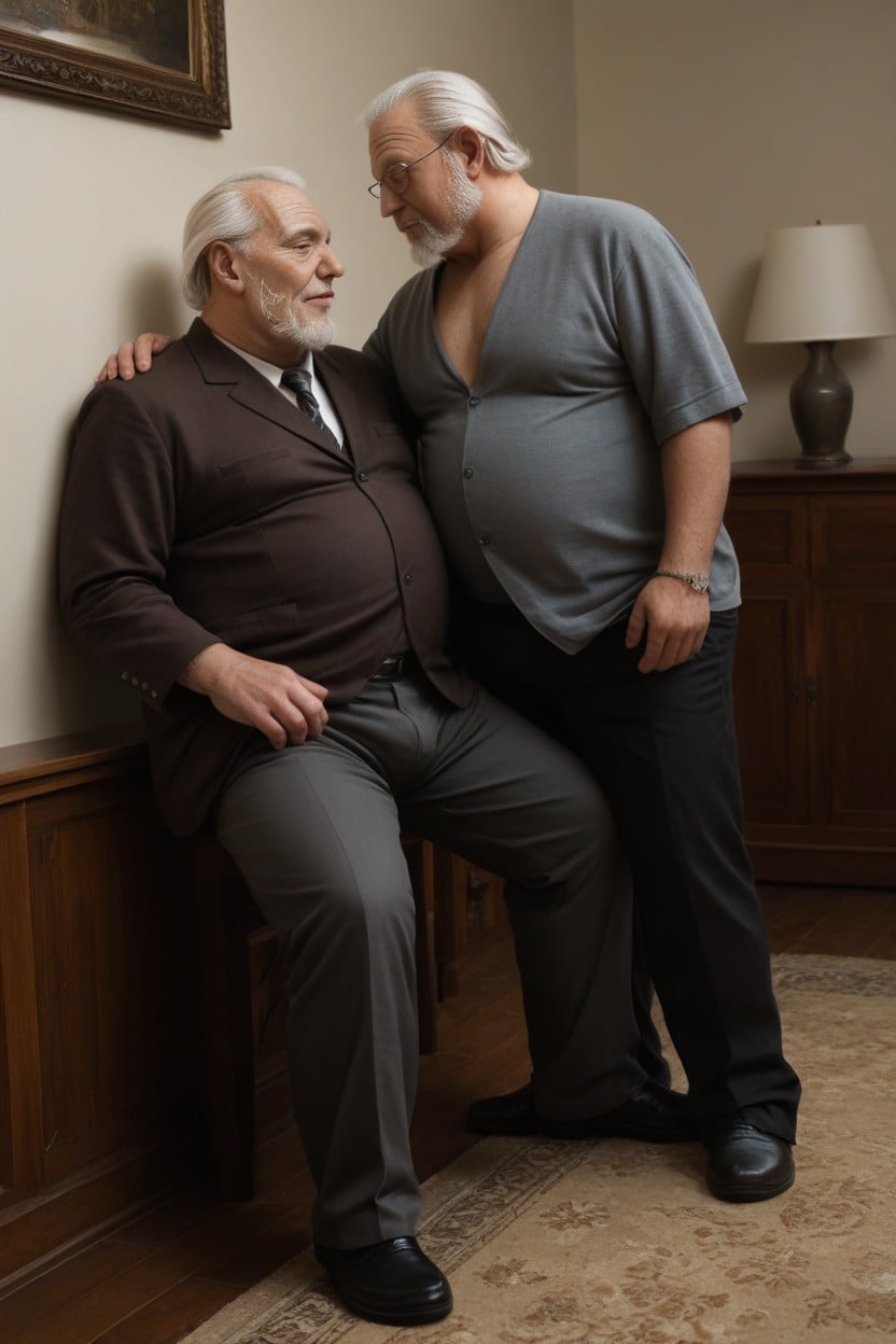 Laying, Side View, Almond Shaped And Deep Set Beneath Expressive AI Gay Porn