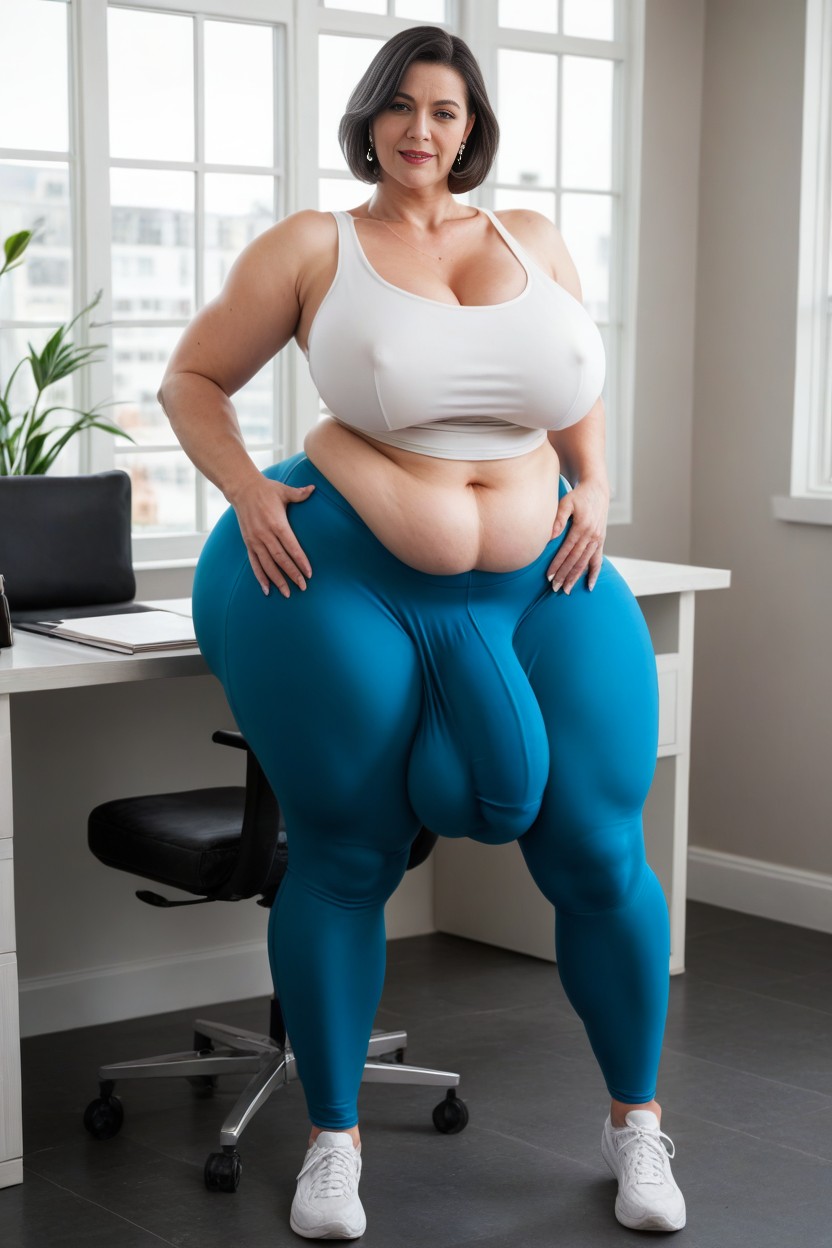 Black Hair, Futanari, Gigantic Ass AI Porn